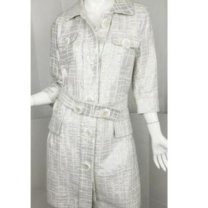 Vertigo Paris Metallic Silver Coat